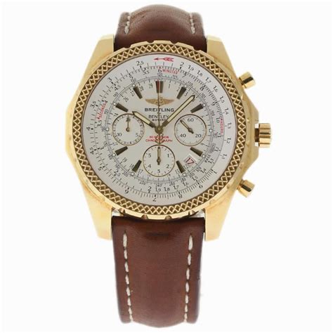 breitling bentley gold replica|breitling bentley pre owned.